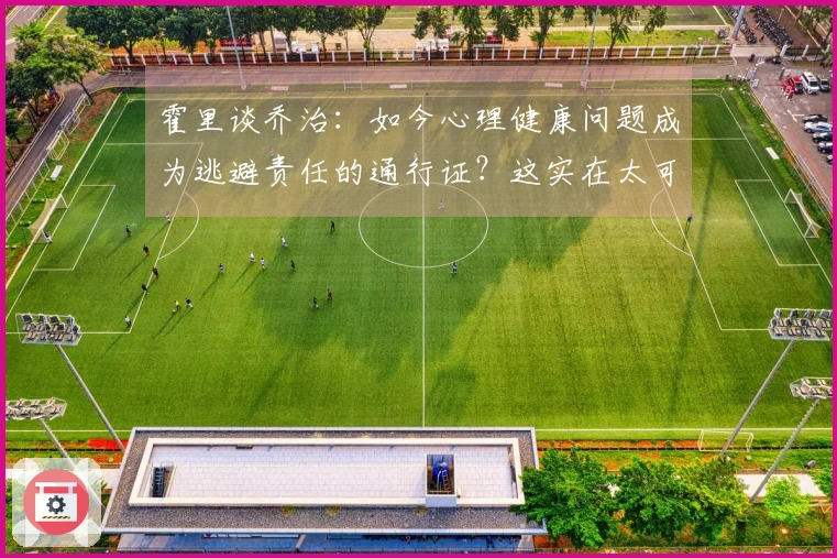 霍里谈乔治：如今心理健康问题成为逃避责任的通行证？这实在太可笑了